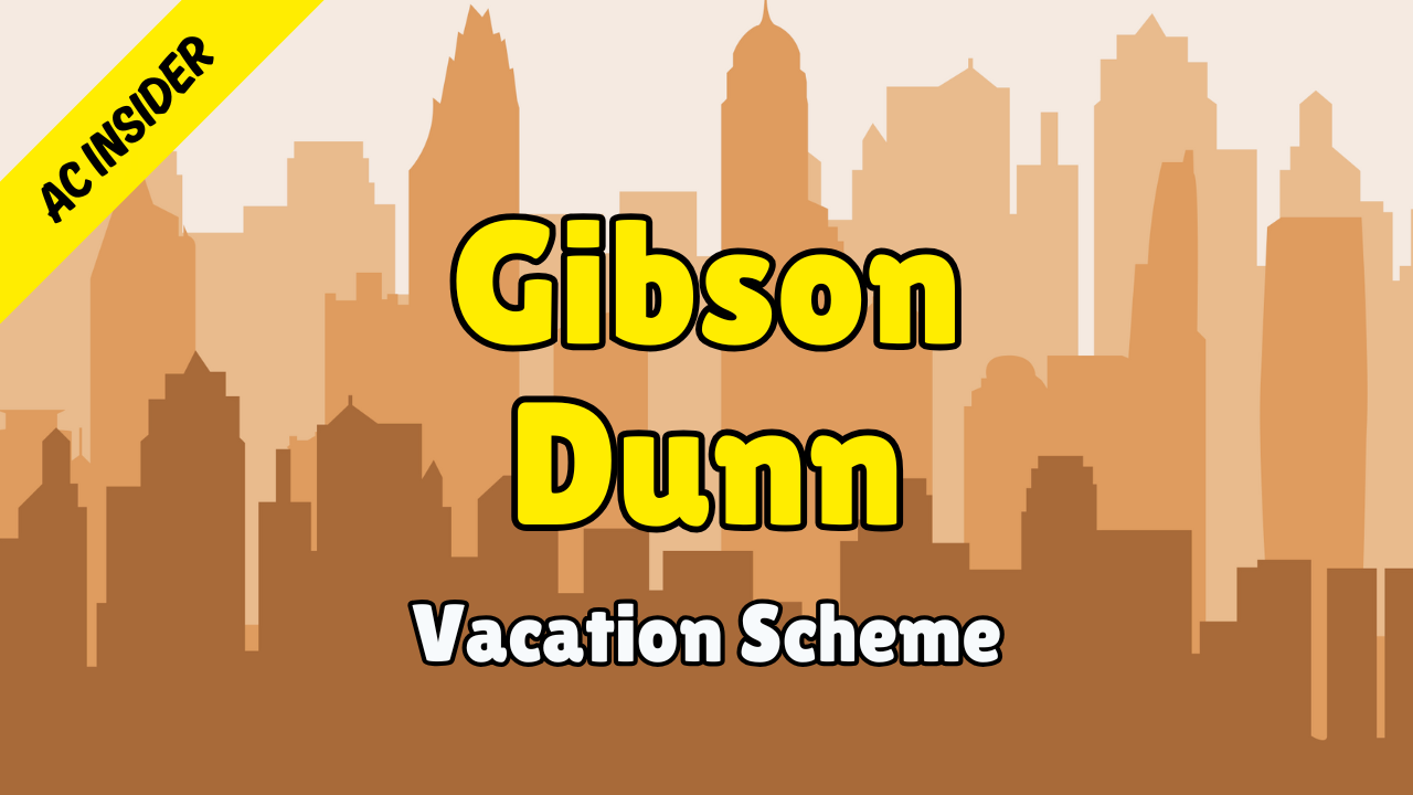Gibson Dunn - AC Insider (Vacation Scheme)