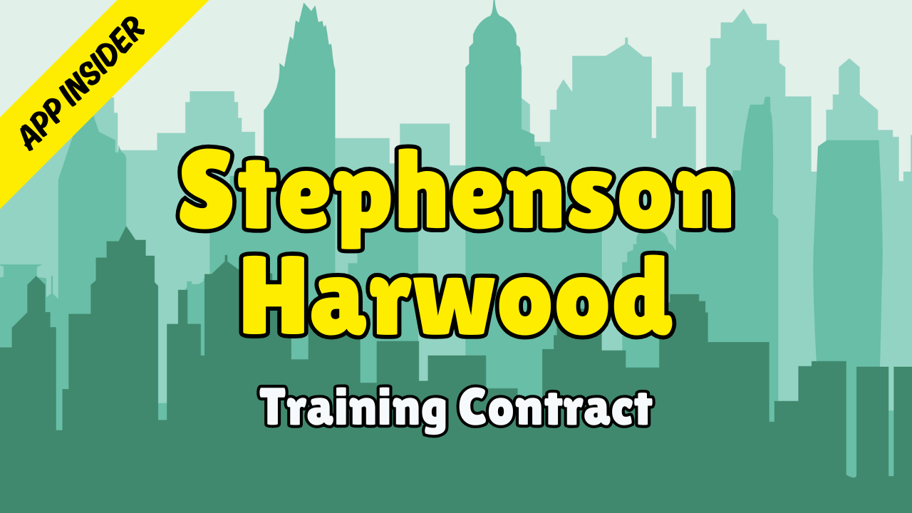 Stephenson Harwood - Application Insider (TC 2028)