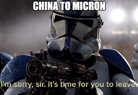 Why did China ban Micron?