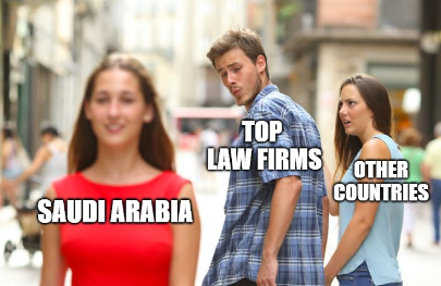 Law Firms move to Saudi Arabia