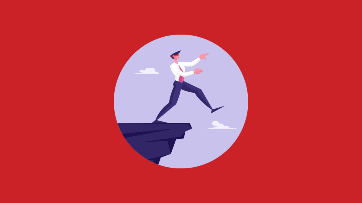 Off a Cliff