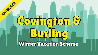 Covington Burling - Application Insider (Winter Vacation Scheme 2025)
