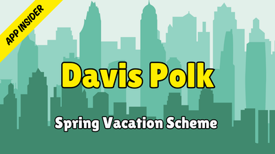 Davis Polk - (Spring Vacation Scheme 2026)