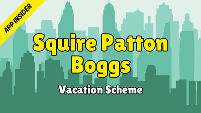 Squire Patton Boggs - Application Insider (Vacation Scheme 2026)