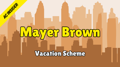 Mayer Brown - AC Insider (Vacation Scheme 2026)